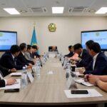 Түркістан облыстық мәслихатының төрағасы                 Нұралы Әбішов аудандық және қалалық мәслихат төрағаларымен кездесті