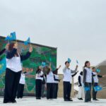 ТҮРКІСТАНДА «ТАЗА ҚАЗАҚСТАН» БАСТАМАСЫ АЯСЫНДА ЧЕЛЛЕНДЖ ҰЙЫМДАСТЫРЫЛДЫ