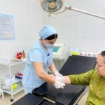 Шымкент қалалық №7 емханасында бейінді медбикелердің кәсіби қызметі, сапалы медициналық көмектің кепілі